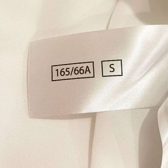 NWT C/MEO Collective White Dress Size Small Strappy Back Graduation Bridal - Picture 11 of 12